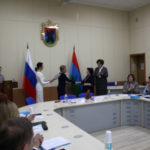 Вручением почетного знака Главы РК